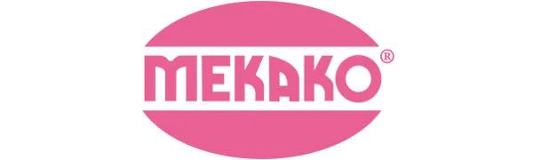  Mekako TEST Gluta Lcp 15 Plus Soap - 200g - Le texte se lit comme suit : « MEKAKO » en lettres roses sur fond blanc avec bordure ovale.
