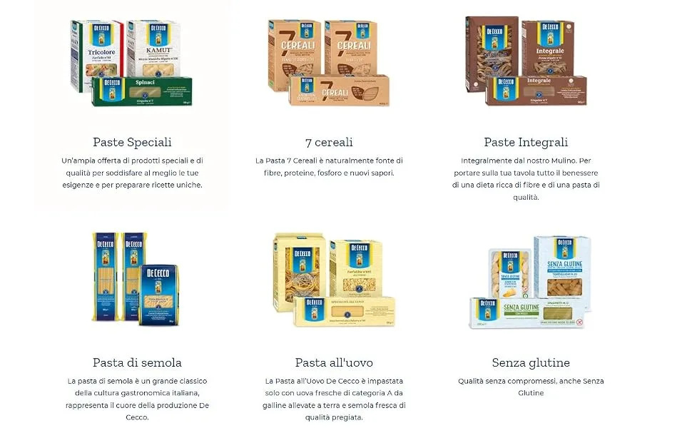  De Cecco De Cecco Penne Rigate - Grain complete - No. 41 - 500 g - product information 3
