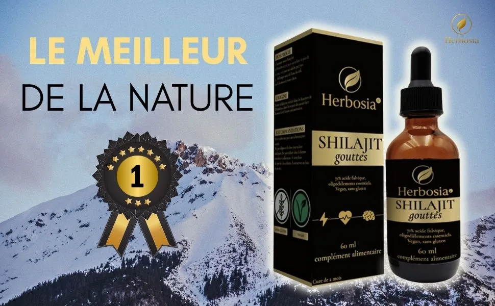  HERBOSIA HERBOSIA Natural Himalayan Shilajit 50g Pure Authentic Resin | 71% Fulvic Acids + Essential Minerals | Tested Quality - aplus content image
