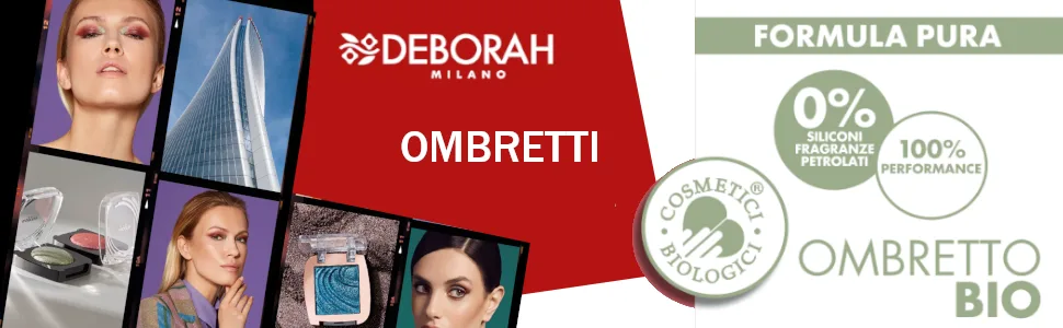  DEBORAH Deborah Mono Organic Pure Formula Eyeshadow Color N.01 White with ingredients 100% natural origin vegan and animal friendly - deborah ombre à paupières