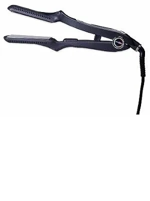 CROC Classic Silver Titanium Flat Iron  1.5 Inch - CROC, STRAIGHTENER, TITANIUM, SILVER, 450, IRON, CERAMIC PLATES, HAIR STRAIGHTENER,