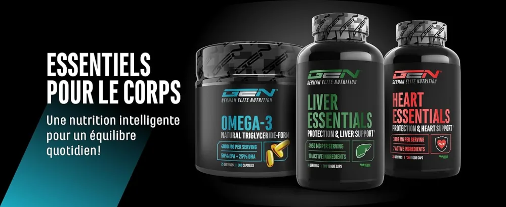  GEN GERMAN ELITE NUTRITION Flavored Creatine Powder - 550g - Creatine Monohydrate + L-Taurine - Flavored Micronized Creatine - Sugar-Free & Excellent - aplus content image