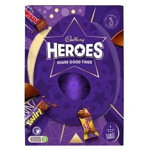  Cadbury Cadbury Heroes Chocolate Cardboard 185g - Oeuf de