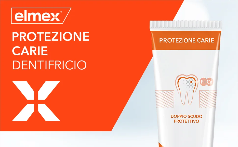  ELMEX elmex Toothpaste Protection Cavities Double Shield Protector 2x75 ml - carie 1