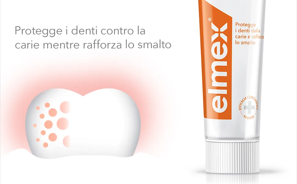 ELMEX elmex Toothpaste Protection Cavities Double Shield Protector 2x75 ml - carie 2