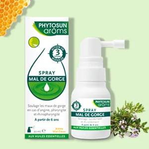  PHYTOSUN AROMS Phytosun Ar ms Sore Throat Spray with Essential Oils 20 ml - gorge