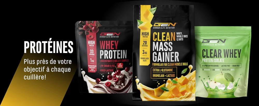 GEN GERMAN ELITE NUTRITION EAA powder 532g (38 servings) - The 9 essential amino acids incl. histidine & BCAA - Human Code formula - Vegan - Very good s - aplus content image