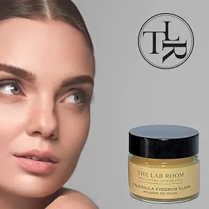  The Lab Room The Lab Room Calendula Eyebrow Elixir Eyebrow Balm 15ml Eyebrow Growth Enhancer Serum - Sérum à sourcils