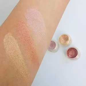 Honeybee Gardens PowderColors - Clean Mineral Eye Shadow - Spellbound (medium matte plum lavender with both pink and blue undertones) | Versatile  Portable  & Skin-Friendly  2g - highlighter, lip