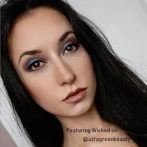 Honeybee Gardens PowderColors - Clean Mineral Eye Shadow - Spellbound (medium matte plum lavender with both pink and blue undertones) | Versatile  Portable  & Skin-Friendly  2g - shadow