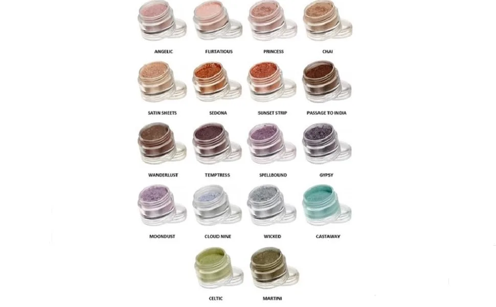 Honeybee Gardens PowderColors - Clean Mineral Eye Shadow - Spellbound (medium matte plum lavender with both pink and blue undertones) | Versatile  Portable  & Skin-Friendly  2g - swatch