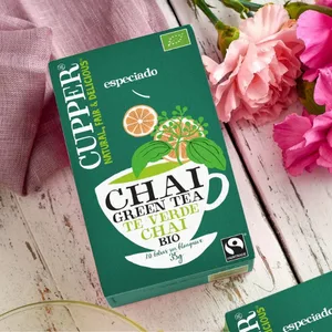  CUPPER Cupper Zen Again Infusion 20 sachets (Organic) - thé vert, infusions variées, infusion relaxante, thé noir, thé blanc, infusion gingembre, infusion citron