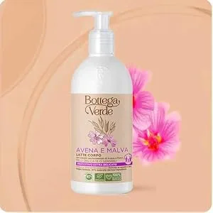  Bottega Verde Bottega Verde - Extra gentle moisturizing and protective lotion 400 ml with hyperfermented oat and mallow extract for sensitive and delicate skin - BOTTEGA VERT