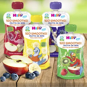  HiPP Hipp Fruit Blender Pear and Apple with Dragon Fruit and Blackcurrant 90 g - Fruits smoothies