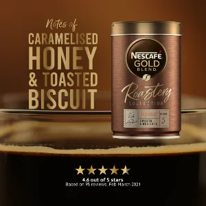  Nescafe Nescafe Gold Blend Roastery Collection Light Roast 100g - Notes de dégustation Nescafé Gold Blend Torréfaction légère