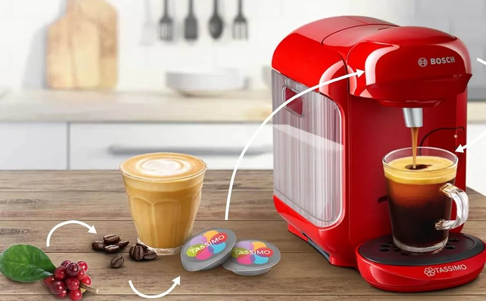  Tassimo Tassimo Caf Marcilla Coup 16 Capsules - Tassimo