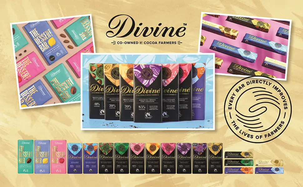  Divine Divine Dessert Bar 60% Dark Chocolate Bakewell Cherry Almond 180g - EN-TÊTE V 2