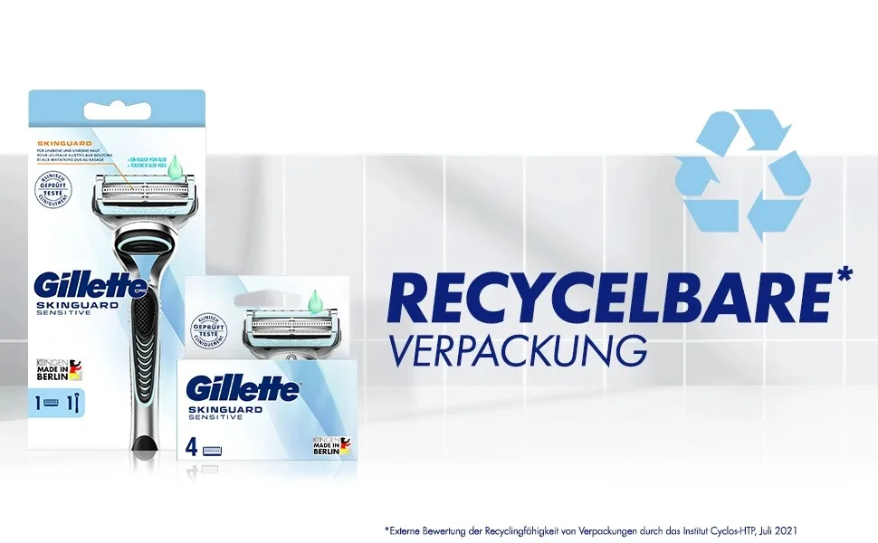  Gillette Gillette SkinGuard Sensitive Replacement Blades for Men 11 Blades - 36 FR
