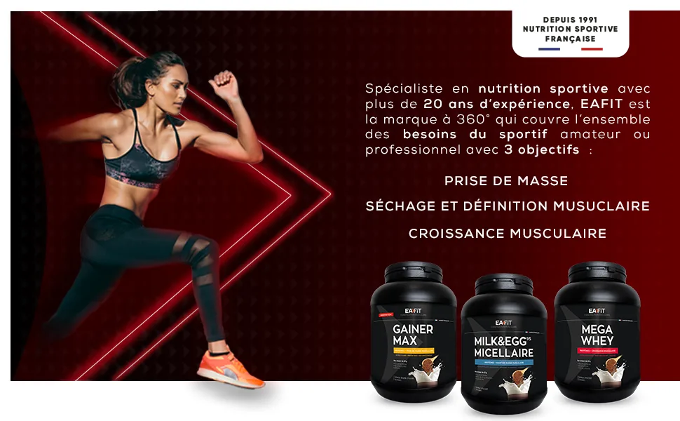  Eafit EAFIT Pure Whey Caramel 750 g - Muscle Growth - Whey Protein - Fast Assimilation - Amino Acids and Digestive Enzymes - High Amino Complex - Certified Anti-Doping - eafit