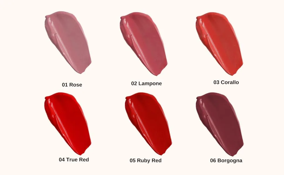  Vitamol Liquid Lipstick Matt - Ruby Red - 6 ml. - Vitamol Lipstick Lipstick Maquillage Visage