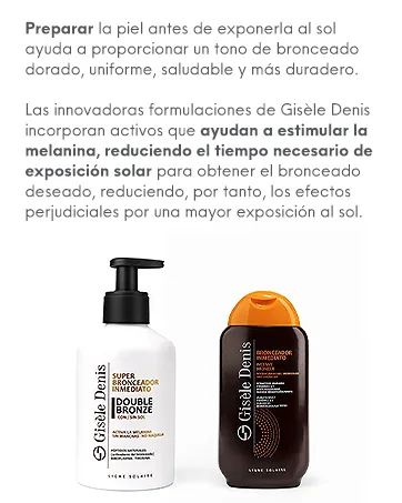  Gisele denis G.DENIS EM.BRONCEADORA SPF50 NI OS P/ATO - 1 pièce