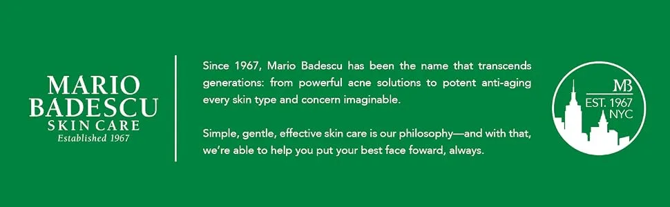 Mario Badescu After Sun Cooling Gel  6 Fl Oz - Mario Badescu About Us