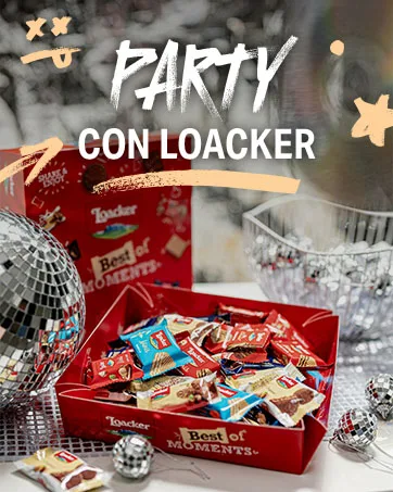  Loacker Loacker Wafer Double Choc Cookies Chocolate and cocoa cream waffles 175g - Party card