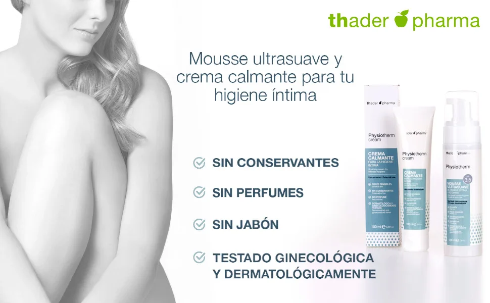  Thader Th Pharma Thader Th Pharma Physiotherm Soothing and Moisturizing Cream for Intimate Hygiene Without Preservatives 100ml - Bannière finale Physiotherm