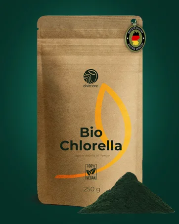  Alvimare Organic spirulina and chlorella tablets 180 g 50/50 superfood blend no fillers no additives cell wall - product information 8