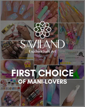  Saviland Saviland 5ml Clear Spider Gel with Gold and Silver Chrome Nail Powder - Ensemble de gel Spider