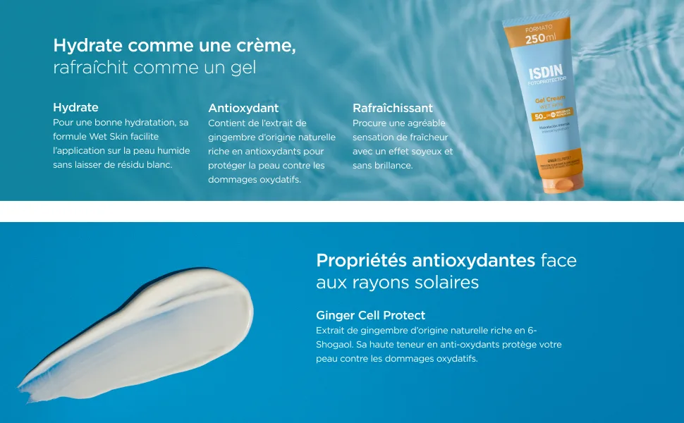 Isdin Protector Solar 50 - Gel-Crema 100 ml - Gel Cream