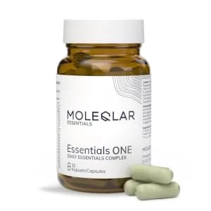  MoleQlar Essentials ONE 30 Softgels - Full Spectrum Vitamin and Mineral Complex in a Single Capsule Daily Basic Coverage of Micronutrient Needs - capsules tout en un essentials