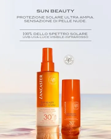  Lancaster Lancaster Mineral Sunscreen Sun Beauty Sensitive Skin Spf 50 Mineral Face Cream 50 Ml - Lancaster