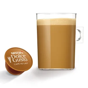  NESCAFE DOLCE GUSTO NESCAF DOLCE GUSTO Caf Lait Caf au Lait 3 Boxes of 16 Capsules (48 Capsules) - café lait
