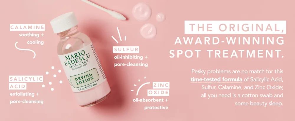 Mario Badescu Drying Lotion  1 Fl oz Drying Lotion Plastic Bottle  1 Fl oz - Drying Lotion