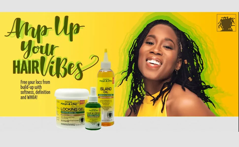 Jamaican Mango & Lime Locking Hair Gel 6 oz - product information 1