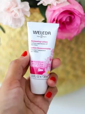 Weleda Renewing Face Lotion  1 Fluid Ounce  Plant Rich Moisturizer with Wild Rose  Jojoba and Peach Kernel Oils - weleda