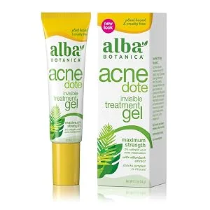 Alba Botanica Acnedote Maximum Strength Invisible Treatment Gel  0.5 Oz - treatment gel