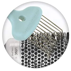 Olivia Garden Comb Cleaner 2-tools-in-1 - product information 2