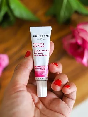 Weleda Renewing Eye Cream Fluid Ounce  0.34 Fl Oz Renewing- Wild Rose - weleda