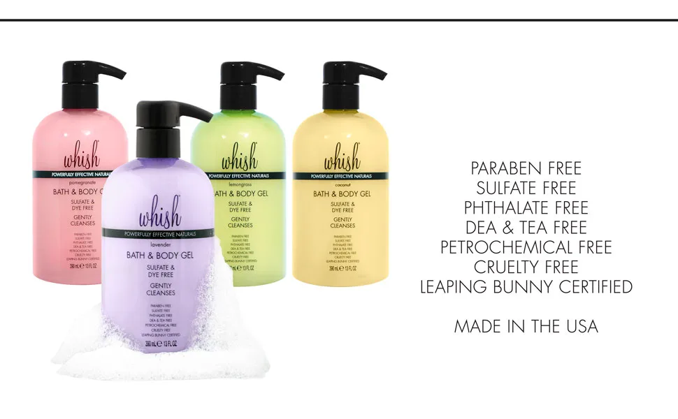 Bath & Body Gel - 13 fl oz  Lavender - sulfate and dye free, non drying, moisture rich, gently cleanses