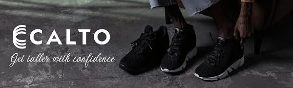 Height Increase Elevator Half Insole for Men 1/2 inch Taller Heel Lift Insert - Silicon Honeycomb Shaped Gel - new CALTO logo banner 2