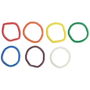 Abilitations Integrations MegaChewlery Necklaces Set  Assorted Colors (Set of 7) - Large Chew Necklace