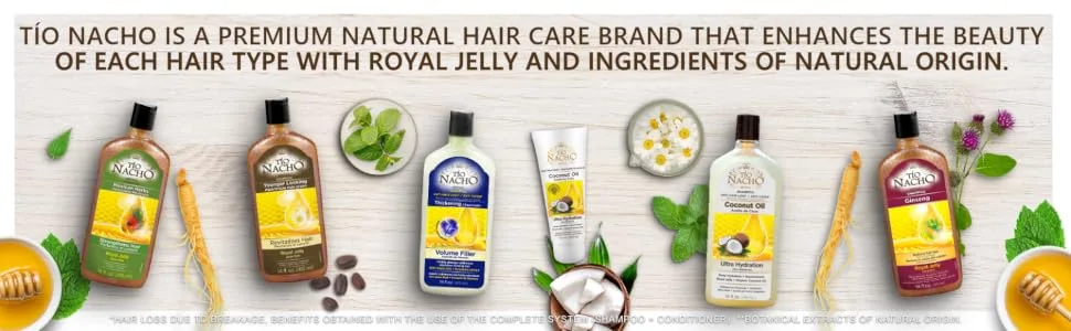 Tio Nacho Mexican Herbs Shampoo  14 Oz (GEN2816A) Single - tea tree shampoo, ogx shampoo, paul mitchell shampoo, kerastase shampoo, loreal shampoo