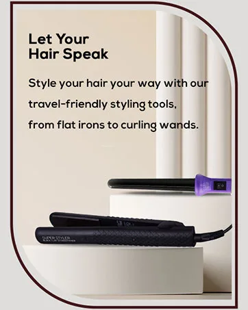 Herstyler Ceramic Flat Straightener Pink - herstyler hair straightener