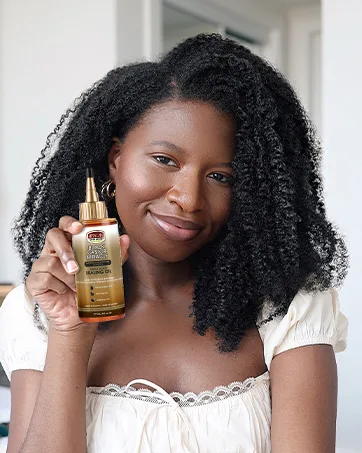 African Pride Olive Miracle Growth Oil  8 Fluid Ounce - AP BCM Updated