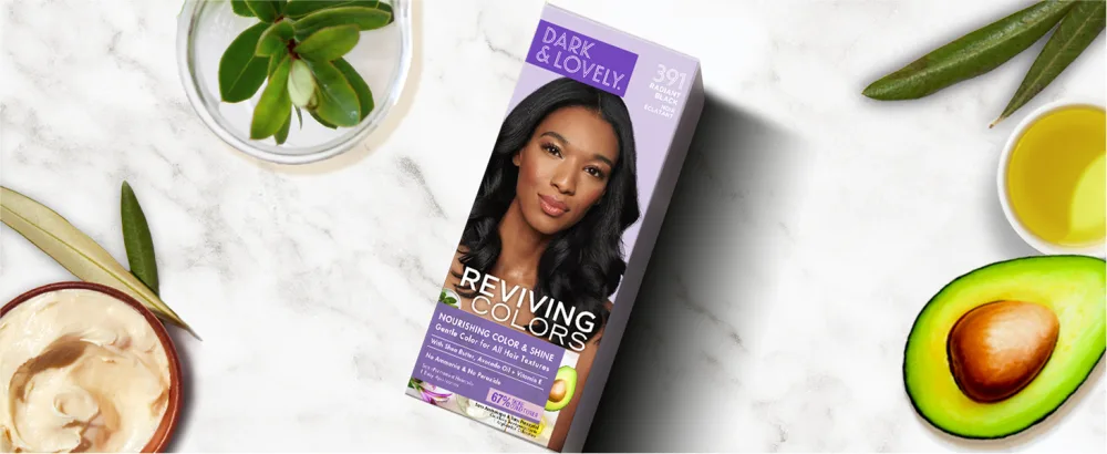 SoftSheen-Carson Dark and Lovely Reviving Colors Nourishing Color & Shine  Radiant Black 391 - product information 9