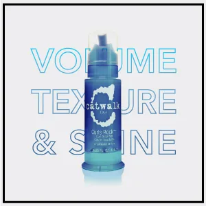 TIGI Catwalk BLUE Curls Rock Amplifier 3.8 oz - TIGI