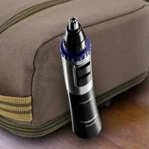 Panasonic ER-GN30-K Nose Ear Hair Trimmer Blue - Lightweight and Compact for Easy Travel
