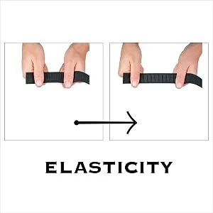 Stretchrite Flat Non-Roll Woven Polyester Elastic Spool  1-Inch by 50-Yards  Black - stretchrite elastic polyester woven